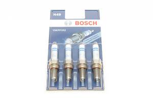 BOSCH 0 241 145 801 Свічка запалювання VW Caddy/Golf VII/Skoda Rapid 1.2TSI/1.4TSI 12- (К-