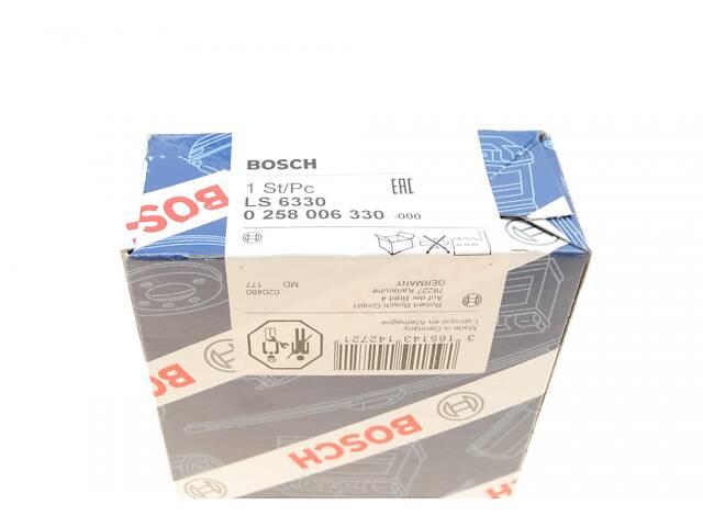 BOSCH 0 258 006 330 Лямбда зонд MB A-class (W168) M166 97-04 /E-class (W212) 09-11 (M272) - Фото 7