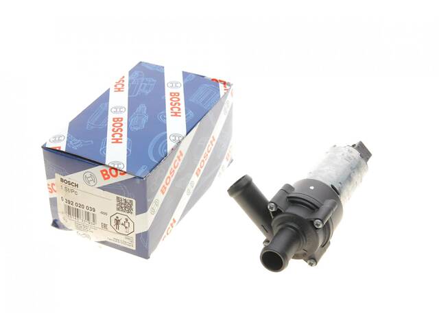 BOSCH 0 392 020 039 Насос системи охолодження (додатковий) VW LT/T4/VW Golf/VW Passat B3/B4/B5 (електр.)