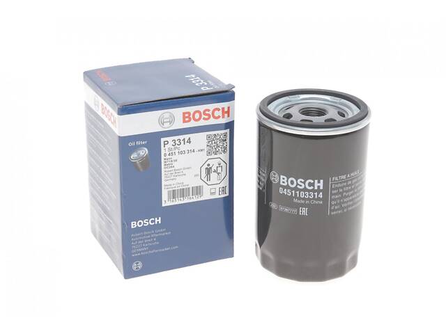 BOSCH 0 451 103 314 Фильтр масляный VW T5/Caddy 1.6-2.0i 95-15