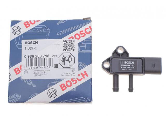 BOSCH 0 986 280 718 Датчик тиску вихлопних газів Mitsubishi L200/Outlander III/Pajero IV/Peugeot 4008 1.8HDi-2.5D 05- - Фото 6