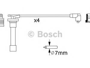 Bosch 0 986 356 721. Комплект проводов зажигания