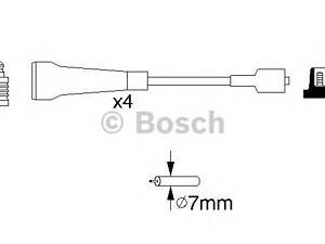 Bosch 0 986 356 967. Комплект вв проводів