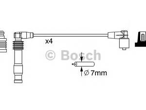 Bosch 0 986 357 228. Комплект проводов зажигания