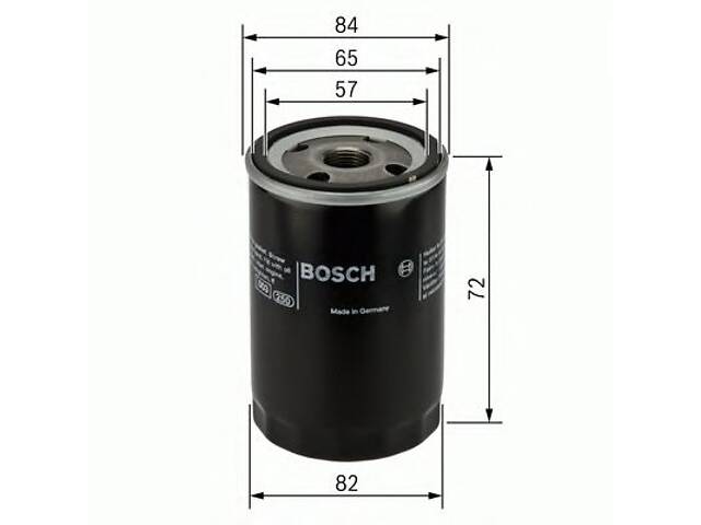 Bosch 0 986 452 019. Смазочный фильтр w-v