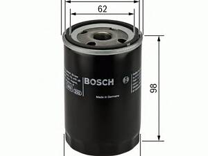 Bosch 0 986 452 024. Масляний фільтр