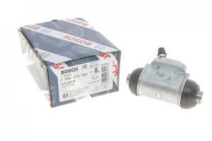 BOSCH 0 986 475 884 Циліндр гальмівний (задній) Toyota Avensis 97-03 (R) (d=20.64mm)