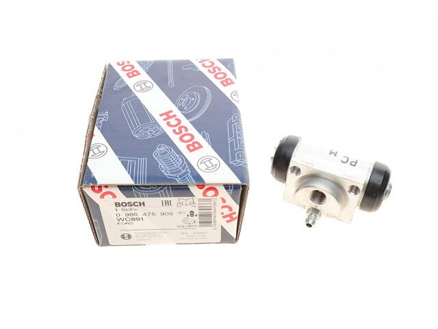 BOSCH 0 986 475 905 Цилиндр тормозной (задний) Ford Fiesta 95-03 (d=19,05mm)