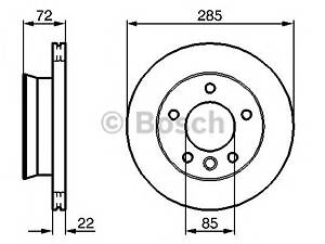 Bosch 0 986 479 212. Тормозной диск