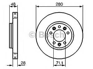 Bosch 0 986 479 266. Диск гальмiвний переднiй