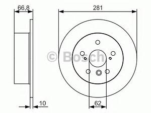 Bosch 0 986 479 R06. Диск тормозной задний premium2