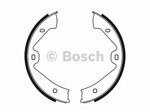 Bosch 0 986 487 755. Комплект гальмівних колодок стояночної гальмівної системи