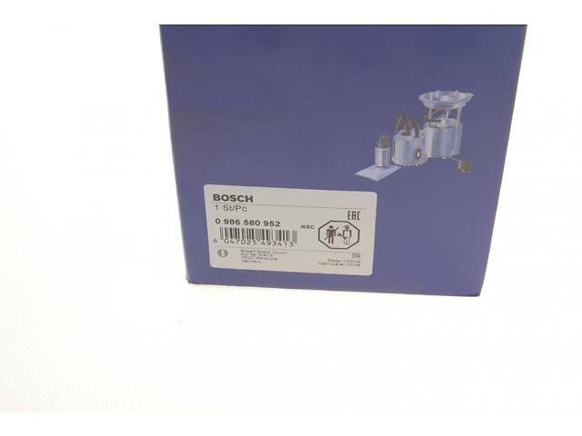 BOSCH 0 986 580 952 Насос паливний в бак Nissan Juke/Micra 1.4/1.6 05- - Фото 12