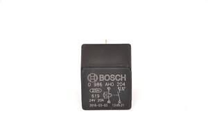 BOSCH 0 986 AH0 204 Реле поворотов (24V) Man/MB/Scania (5 контактов)