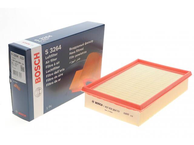 BOSCH 1 457 433 264 Фільтр повітряний VW Caddy 95-04 - Фото 6