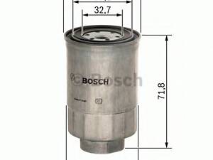 Bosch 1 457 434 201. Топливный фильтр диз.