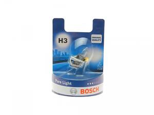 BOSCH 1 987 301 006 Автолампа H3 12V 55W PK22s Pure Light (BL)