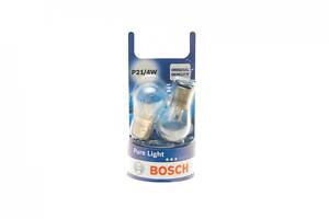 BOSCH 1 987 301 015 Автолампа P21/4W 12V 21/4W BAZ15d Pure Light