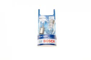 BOSCH 1 987 301 016 Автолампа P21/5W 12V 21/5W BAY15d Pure Light (BL)