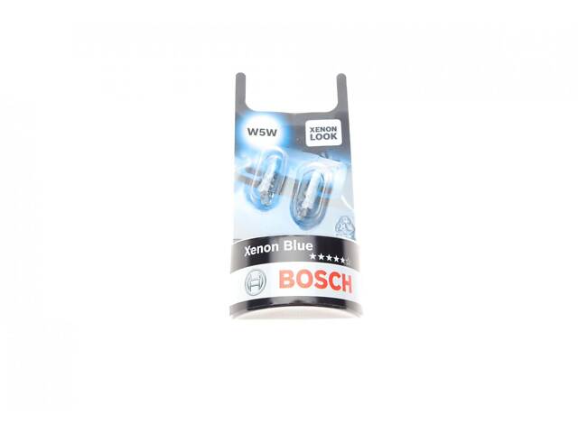 BOSCH 1 987 301 033 Автолампа W5W 12V 5W W2.1x9.5d Xenon Blue (BL)