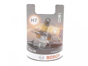 BOSCH 1 987 301 042 Автолампа H7 12V 55W PX26d Plus 50