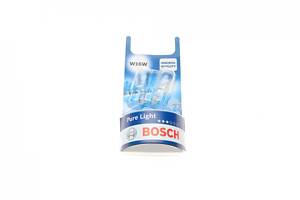 BOSCH 1 987 301 049 Автолампа W16W 12V 16W W2.1x9.5d (без цоколя) (К-кт 2 шт.) (BL)