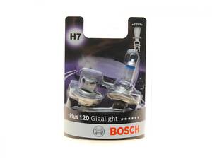 BOSCH 1 987 301 426 Автолампа H7 12V 55W PX26d Gigalight +120%