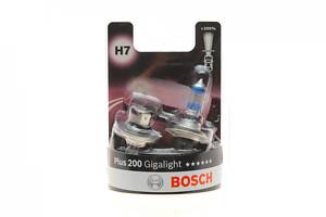 BOSCH 1 987 301 436 Автолампа H7 12V 55W PX26d Plus 200 Gigalight (BL/к-кт 2 шт.)