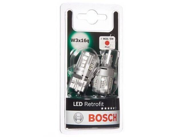 BOSCH 1 987 301 527 Автолампа 12V 1.75W W3x16q LED Retrofit BL 6000K