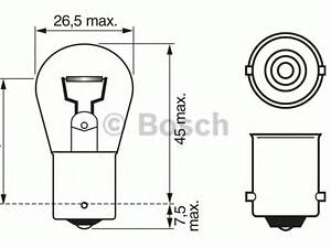 Bosch 1 987 302 280. Лампа накаливания, фонарь указателя поворота