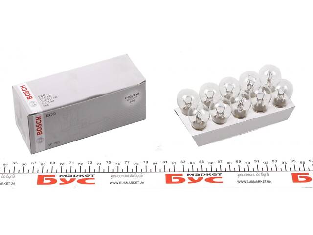 BOSCH 1 987 302 813 Автолампа P21/4W 12V 21/4W BAZ15d Eco - Фото 1