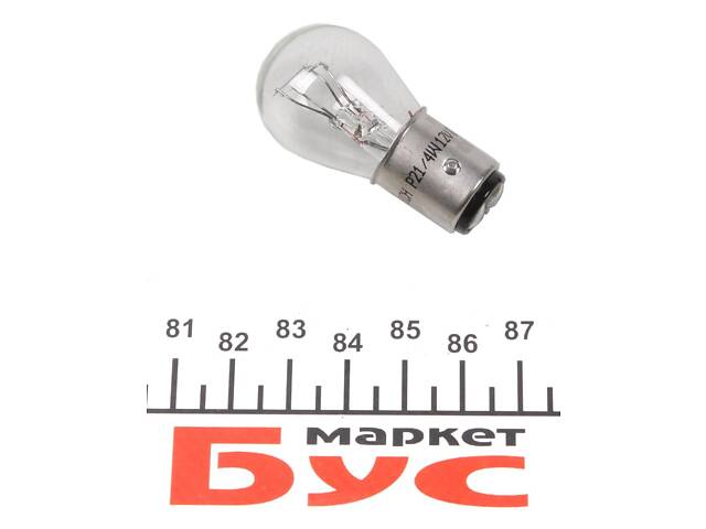 BOSCH 1 987 302 813 Автолампа P21/4W 12V 21/4W BAZ15d Eco - Фото 3