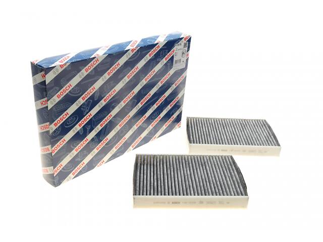 BOSCH 1 987 435 578 Салонный фильтр BMW 5 (G30)/7(G11/G12) 15-(угольный) (комплект 2 шт.) - Фото 1