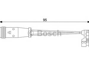 Bosch 1 987 473 006. Датчик зношування диск.кол