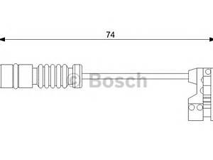 Bosch 1 987 473 008. Датчик зношування диск.кол.перед