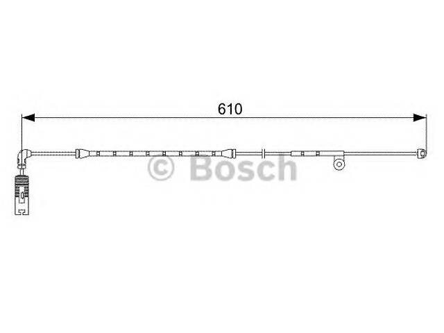 Bosch 1 987 473 047. Датчик зношування диск.кол.перед