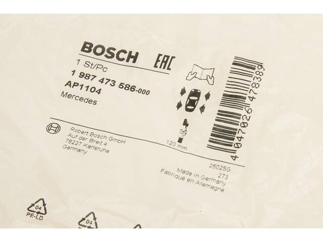 BOSCH 1 987 473 586 Датчик зносу гальмівних колодок MB A-class (W169)/B-class (W245)/E-class (W211/W212/W213) 05- - Фото 5