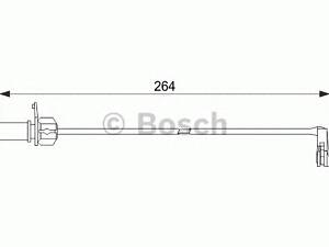 Bosch 1 987 474 517. Датчик зношування диск.кол.перед