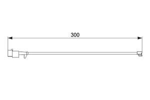 BOSCH 1 987 474 576 Датчик износа тормозных колодок (задних) Iveco Daily III/IV 99-11 (L=300mm)