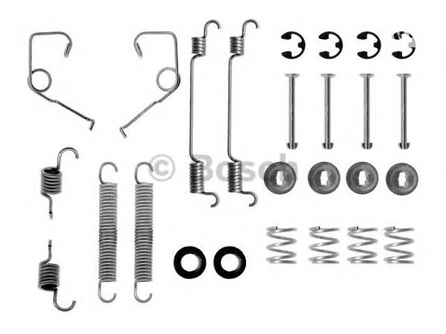 Bosch 1 987 475 138. Монтажный к-кт тормозных колодок