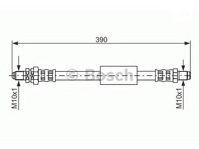 Bosch 1 987 476 840. Тормозной шланг