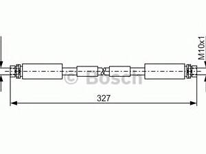 Bosch 1 987 476 856. Шланг тормозов. передний