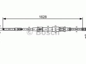 Bosch 1 987 477 169. Трос тормозной