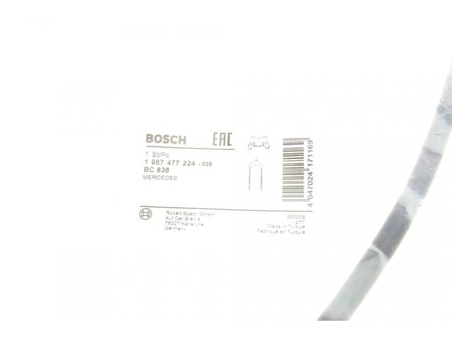 BOSCH 1 987 477 224 Трос ручника (задній) (L) MB A-class (W169)/B-class (W245) 04-12 OM266/OM640 (587/476mm) - Фото 2