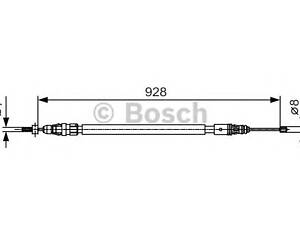 Bosch 1 987 482 000. Трос ручного гальма