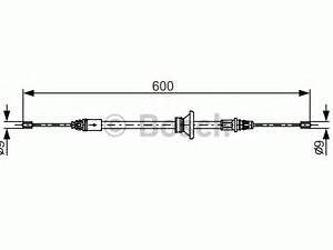 Bosch 1 987 482 146. Трос тормозной