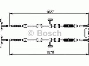 Bosch 1 987 482 147. Трос, паркувальна гальмівна система