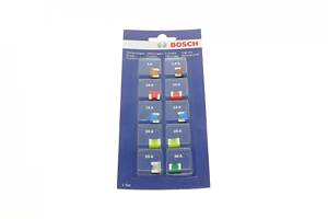 BOSCH 1 987 529 078 Комплект запобіжників 5A/7,5A/10A/15A/20A/25А/30А (мікро) (к-кт 10шт.)