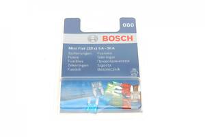 BOSCH 1 987 529 080 Комплект предохранителей (мини, с плоскими контактами) 5A/7,5A/25A/30A/10A/15A/20A )10шт)