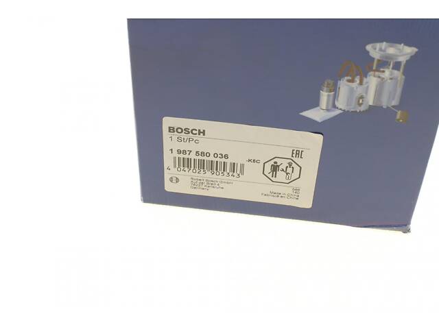 BOSCH 1 987 580 036 Насос паливний в бак VW Touran 03-10 - Фото 10